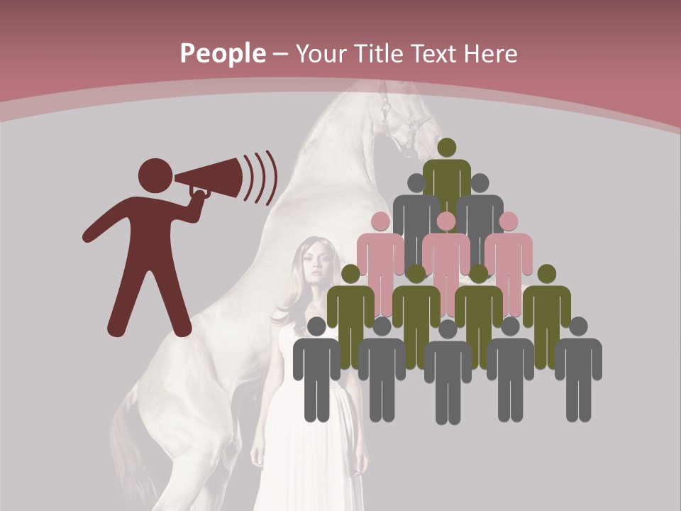 Mare Dress People PowerPoint Template