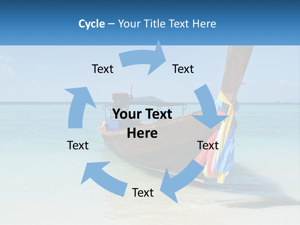 Recreation Climate Wave PowerPoint Template