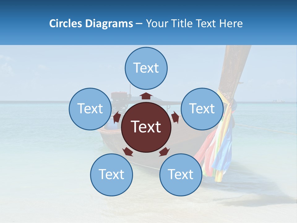 Recreation Climate Wave PowerPoint Template