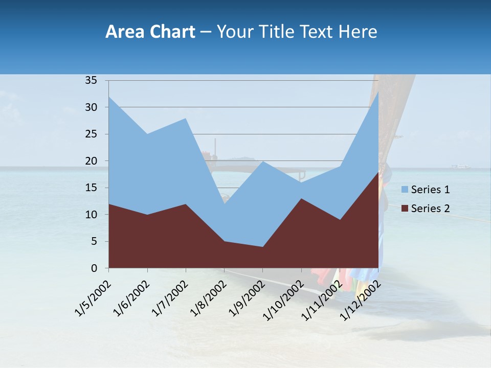 Recreation Climate Wave PowerPoint Template