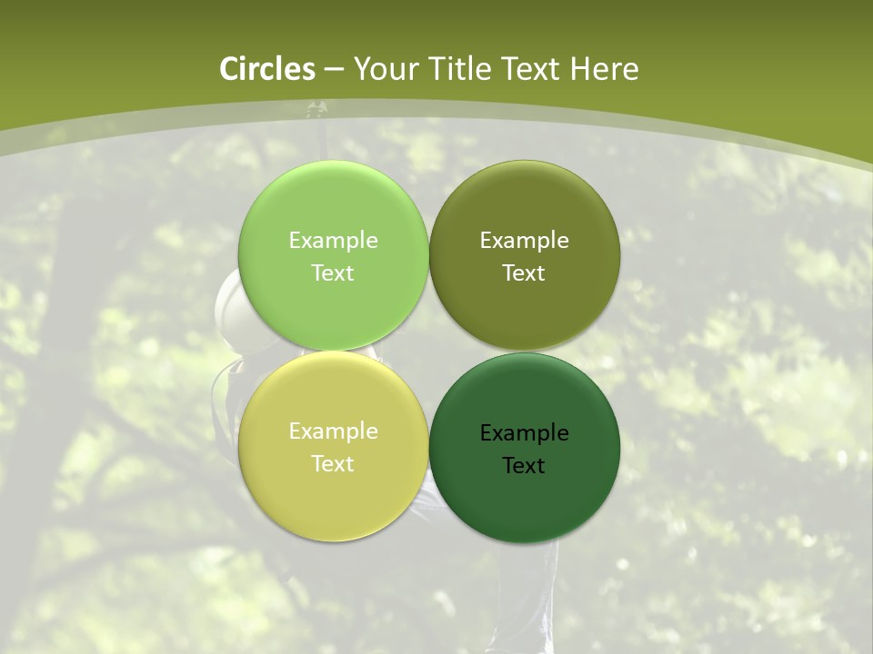 Longshot Canopy Woods PowerPoint Template