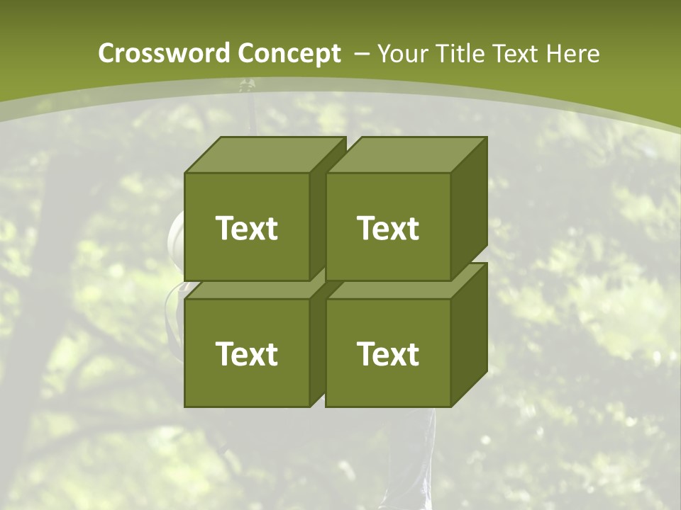 Longshot Canopy Woods PowerPoint Template