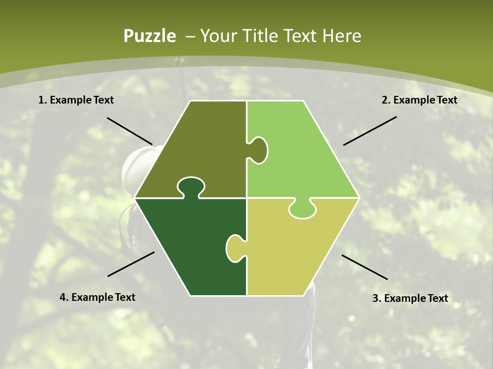 Longshot Canopy Woods PowerPoint Template
