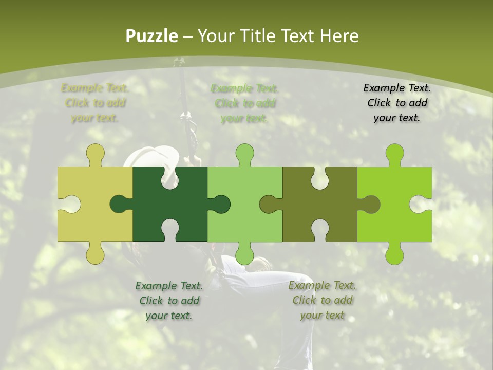 Longshot Canopy Woods PowerPoint Template