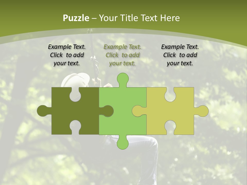 Longshot Canopy Woods PowerPoint Template