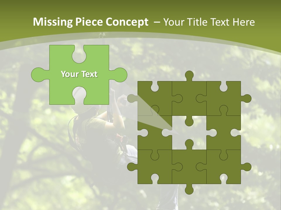 Longshot Canopy Woods PowerPoint Template