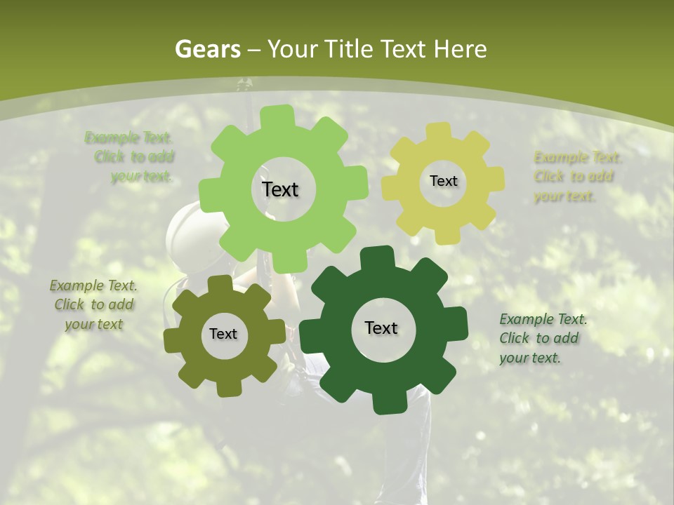 Longshot Canopy Woods PowerPoint Template