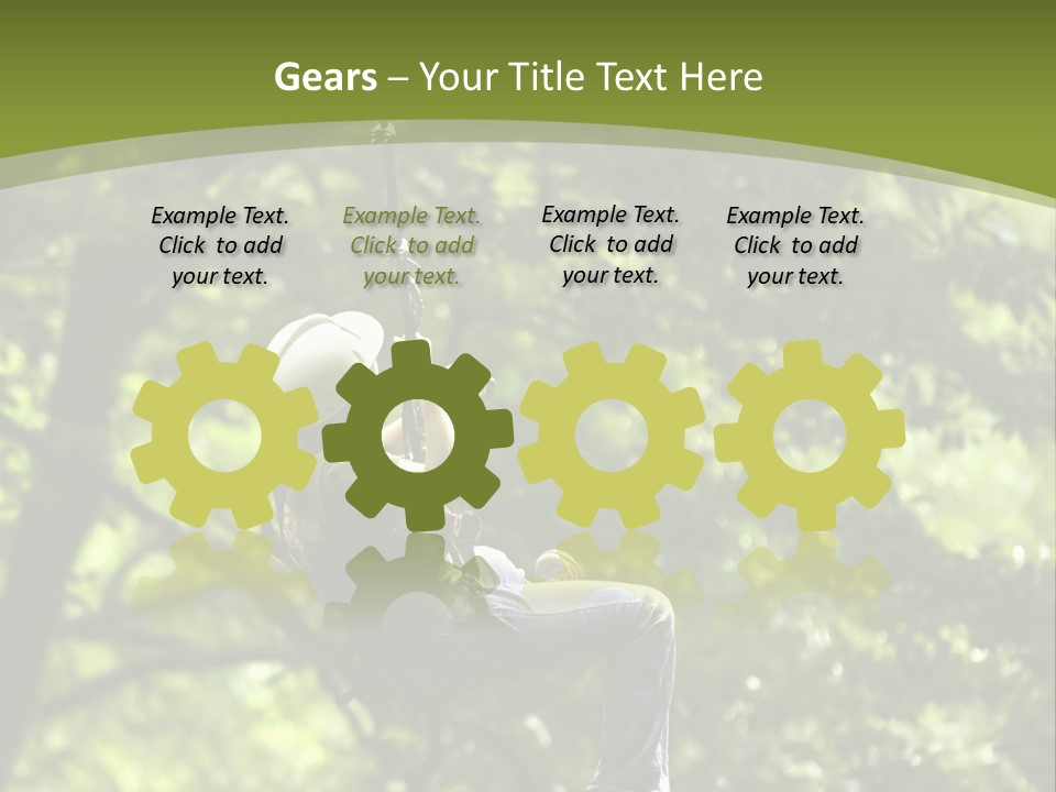 Longshot Canopy Woods PowerPoint Template