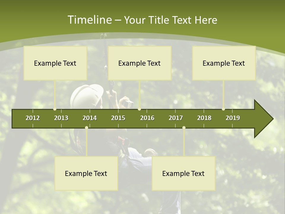 Longshot Canopy Woods PowerPoint Template