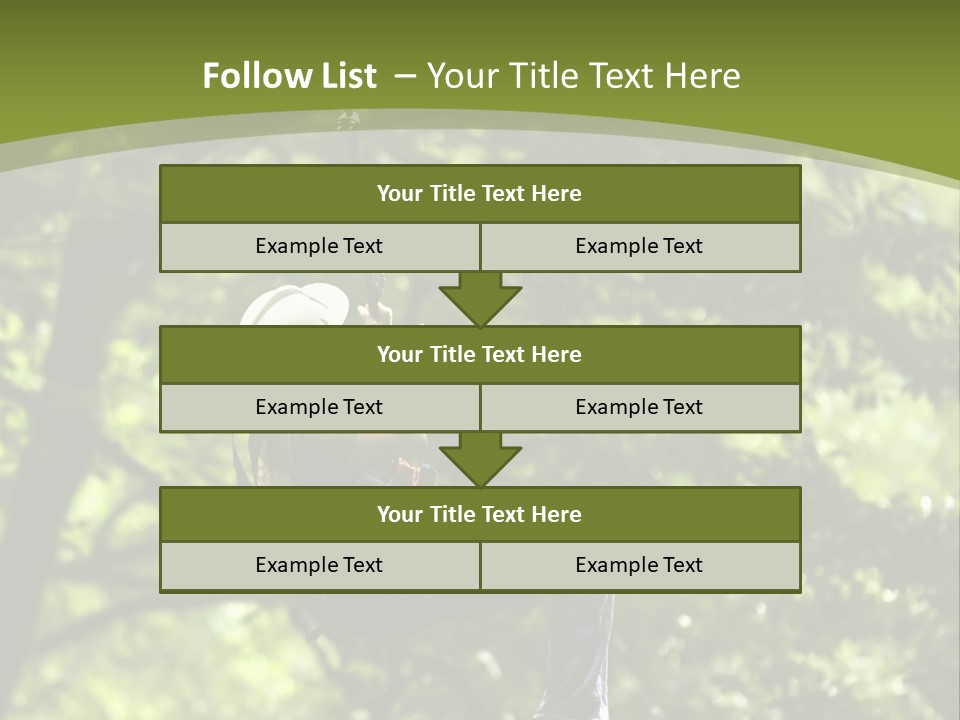 Longshot Canopy Woods PowerPoint Template