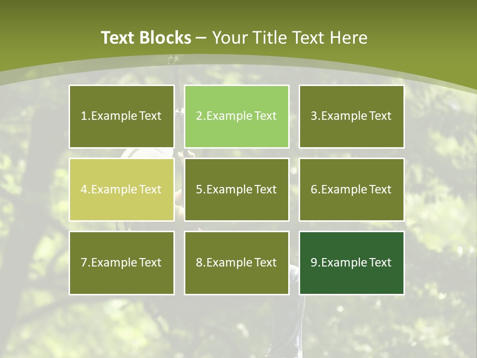 Longshot Canopy Woods PowerPoint Template