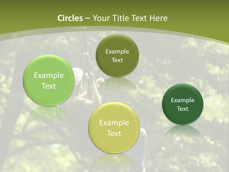 Longshot Canopy Woods PowerPoint Template
