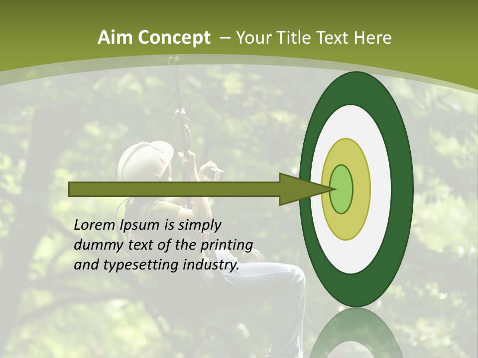 Longshot Canopy Woods PowerPoint Template