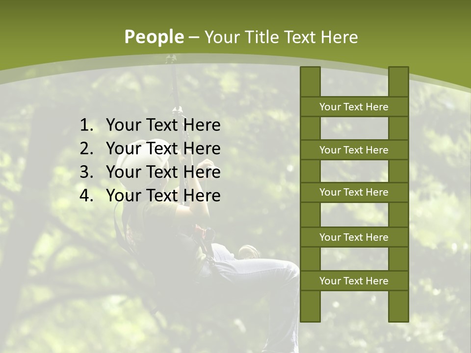 Longshot Canopy Woods PowerPoint Template