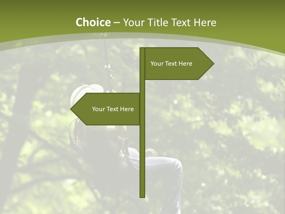 Longshot Canopy Woods PowerPoint Template