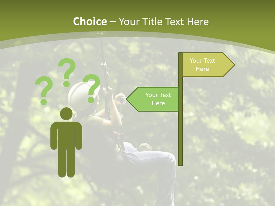 Longshot Canopy Woods PowerPoint Template