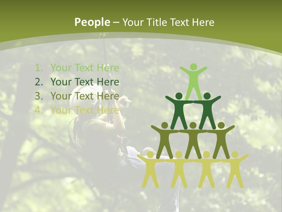 Longshot Canopy Woods PowerPoint Template