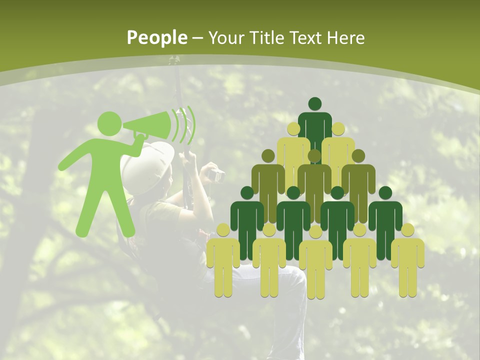 Longshot Canopy Woods PowerPoint Template