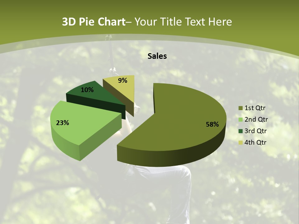 Longshot Canopy Woods PowerPoint Template