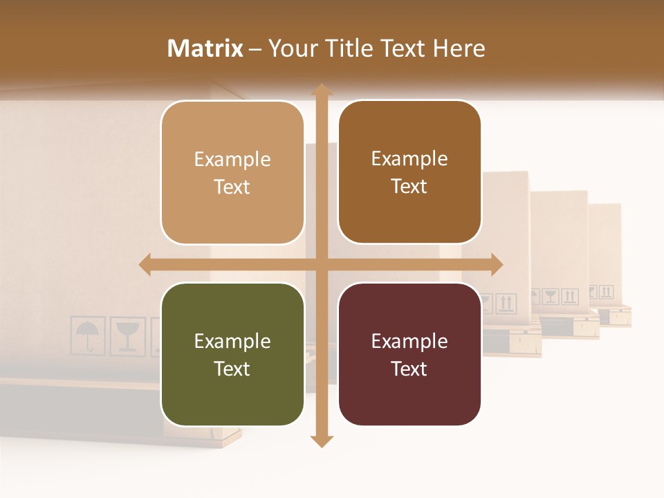Empty Stack Boxboard PowerPoint Template