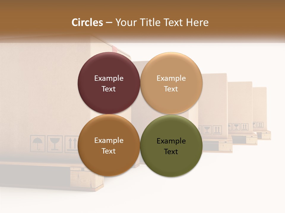 Empty Stack Boxboard PowerPoint Template