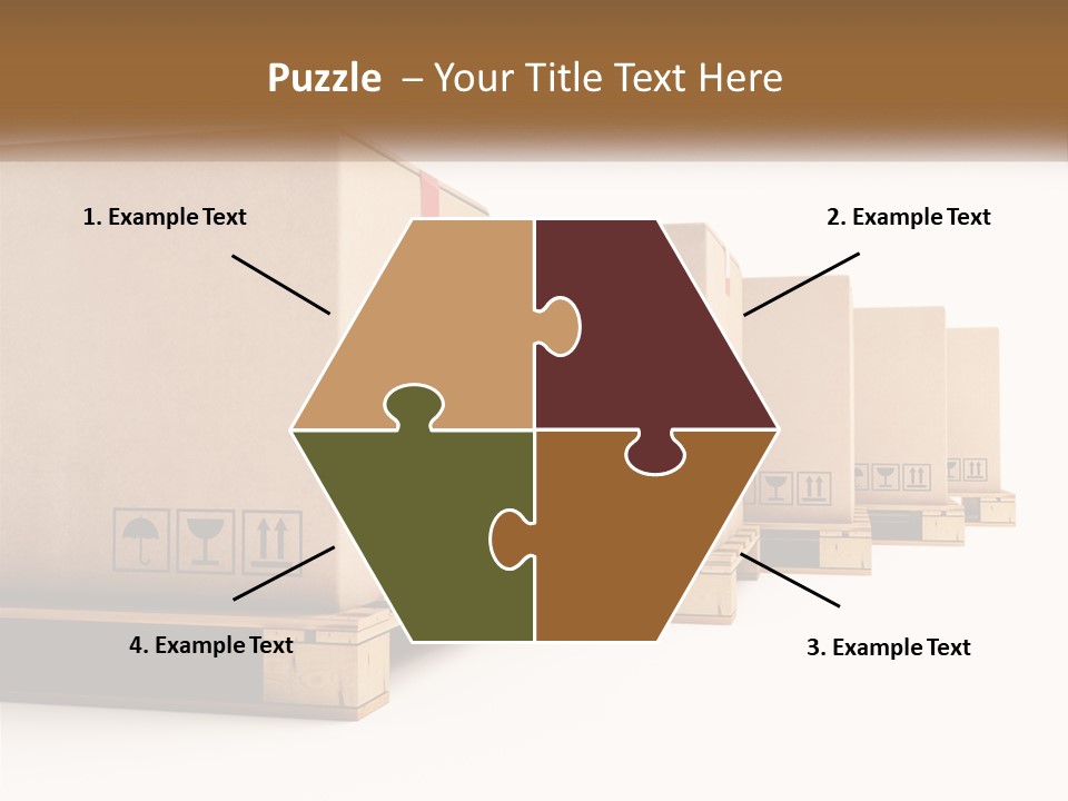 Empty Stack Boxboard PowerPoint Template