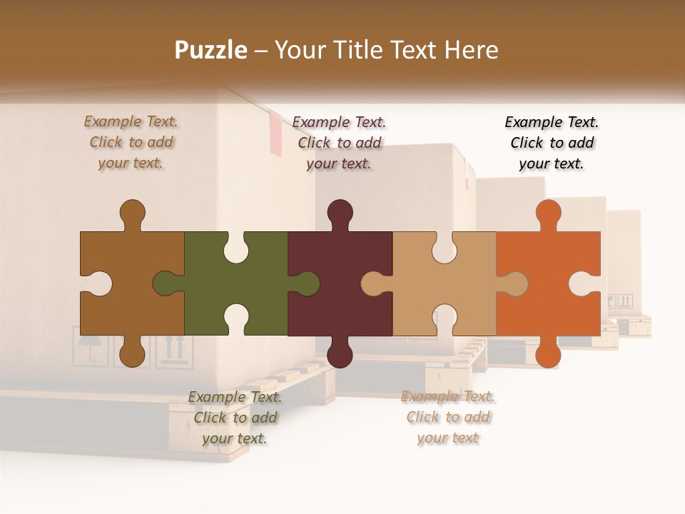 Empty Stack Boxboard PowerPoint Template
