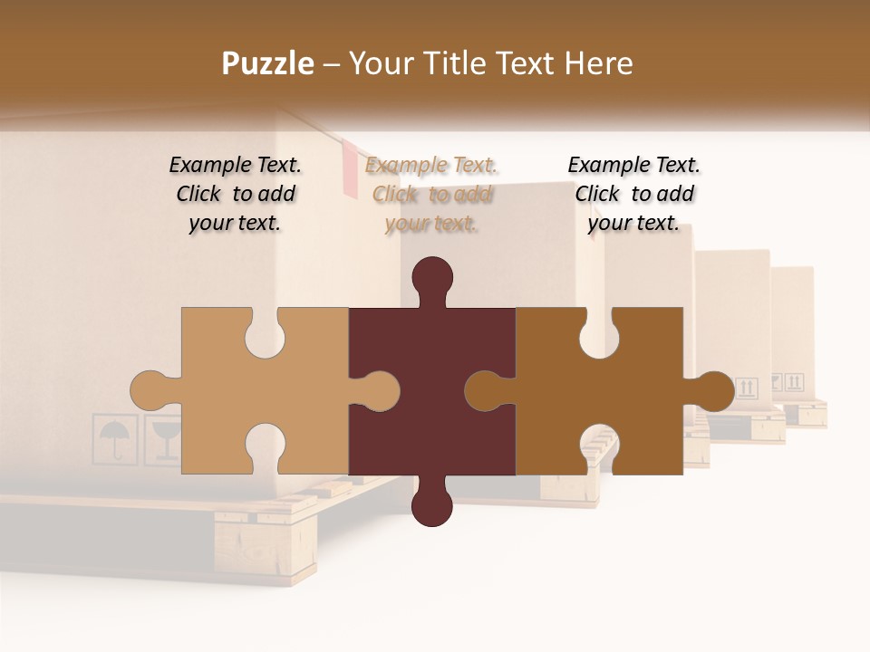 Empty Stack Boxboard PowerPoint Template