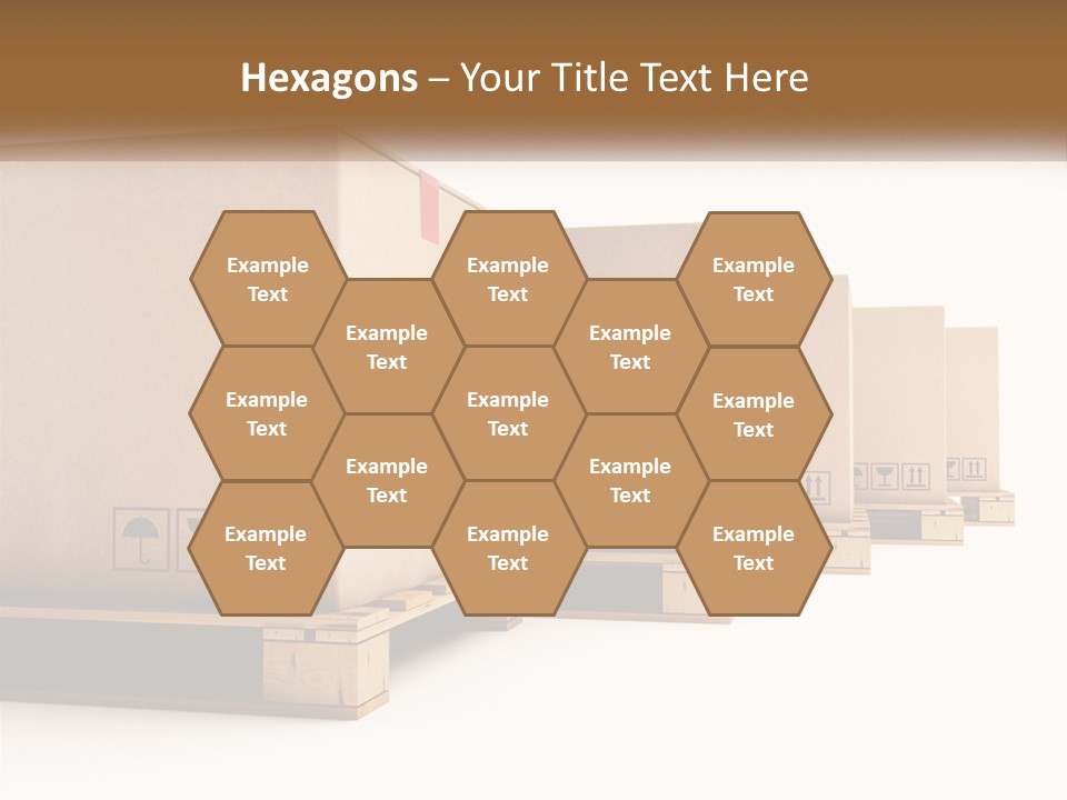 Empty Stack Boxboard PowerPoint Template