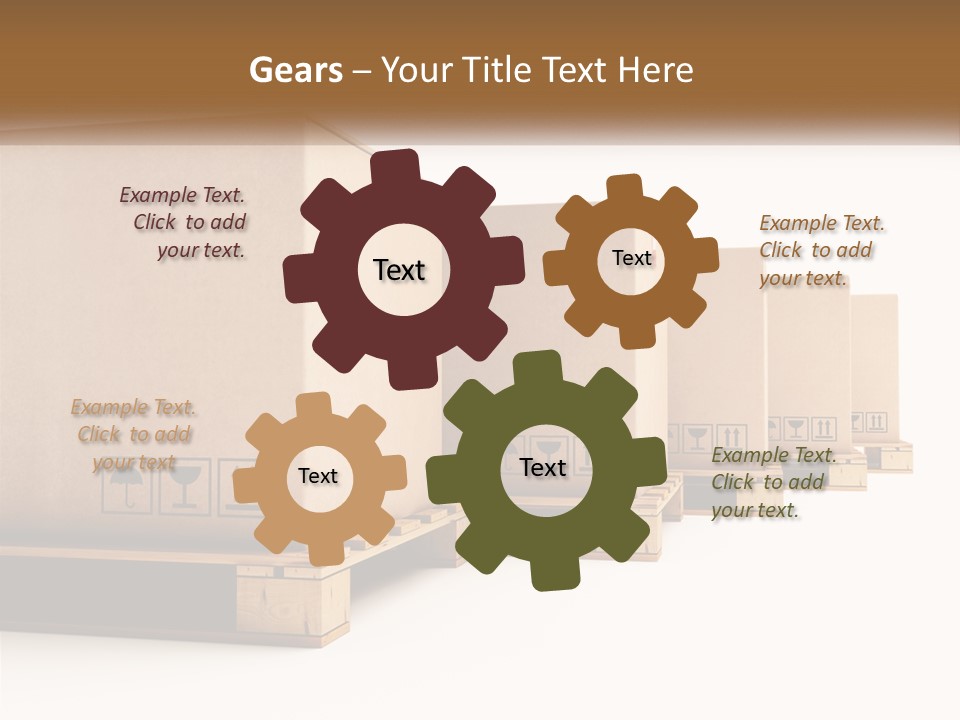 Empty Stack Boxboard PowerPoint Template