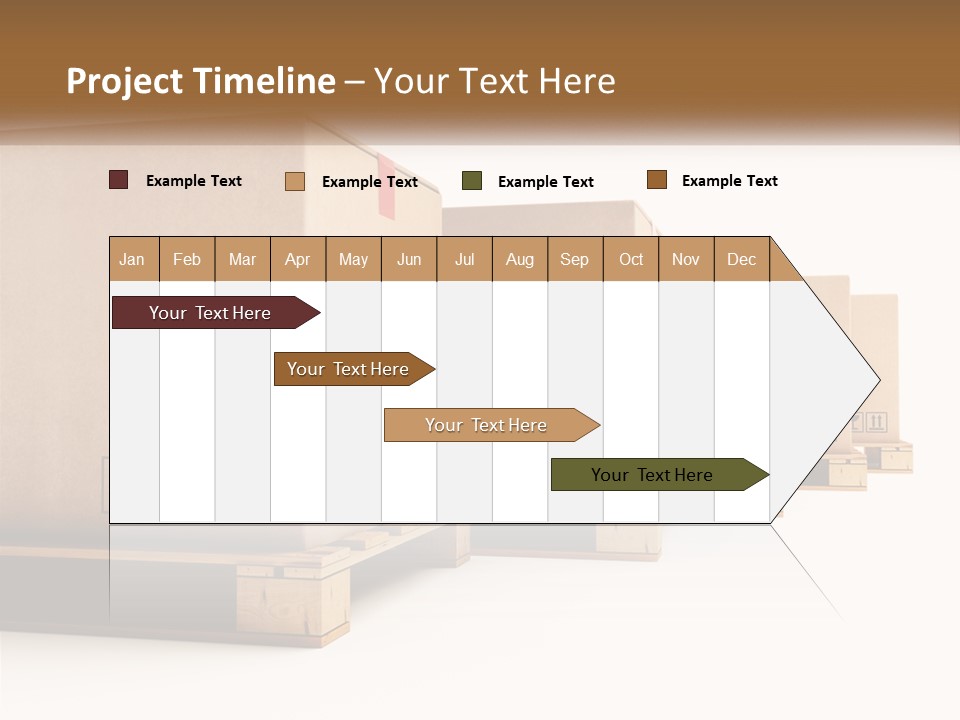 Empty Stack Boxboard PowerPoint Template