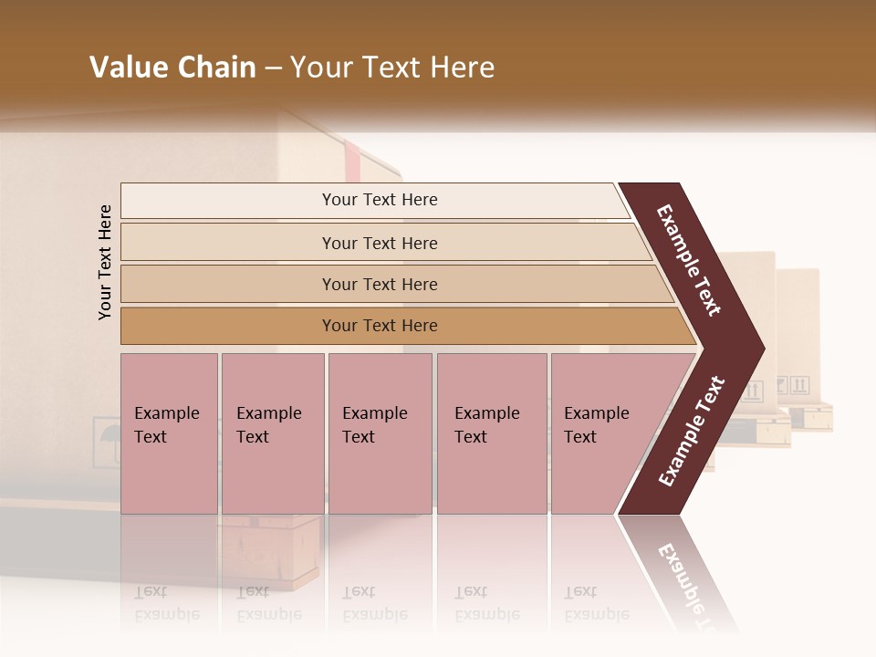 Empty Stack Boxboard PowerPoint Template