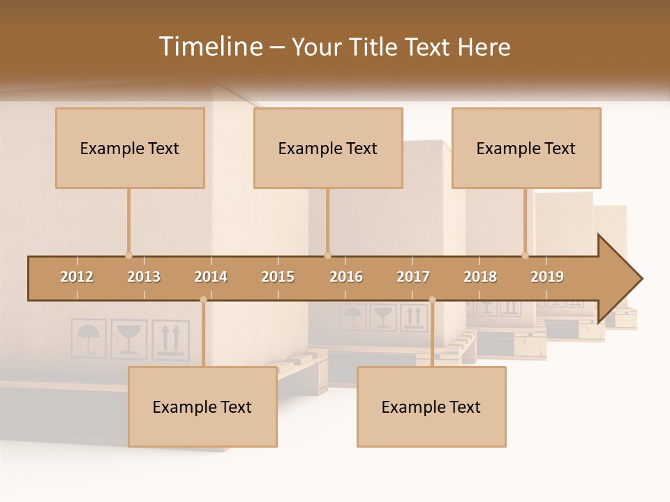 Empty Stack Boxboard PowerPoint Template
