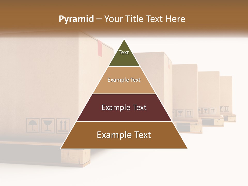 Empty Stack Boxboard PowerPoint Template