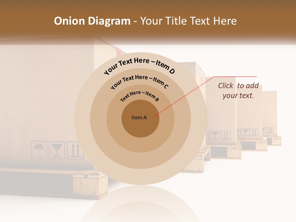 Empty Stack Boxboard PowerPoint Template
