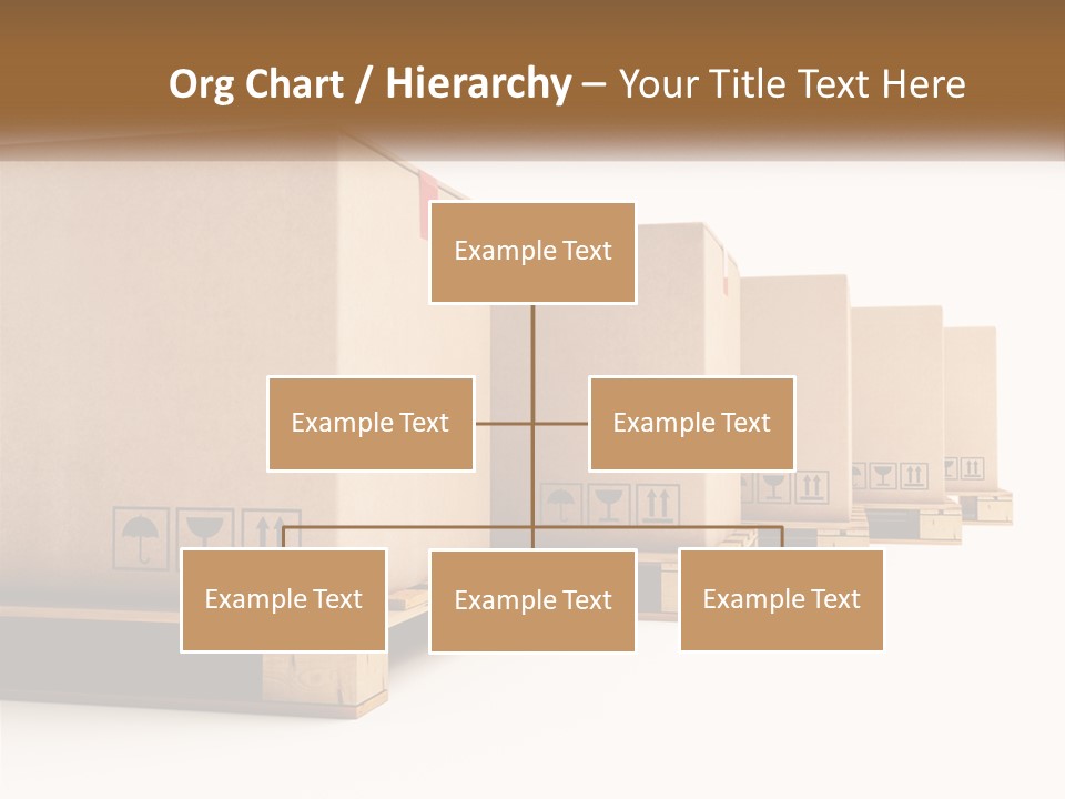 Empty Stack Boxboard PowerPoint Template