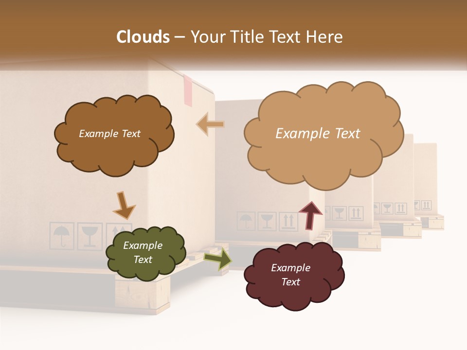 Empty Stack Boxboard PowerPoint Template