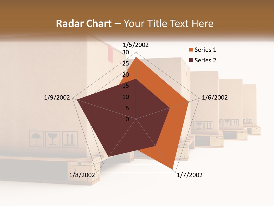 Empty Stack Boxboard PowerPoint Template
