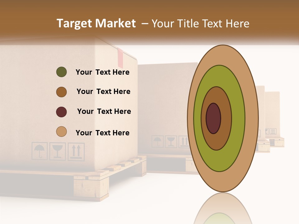 Empty Stack Boxboard PowerPoint Template