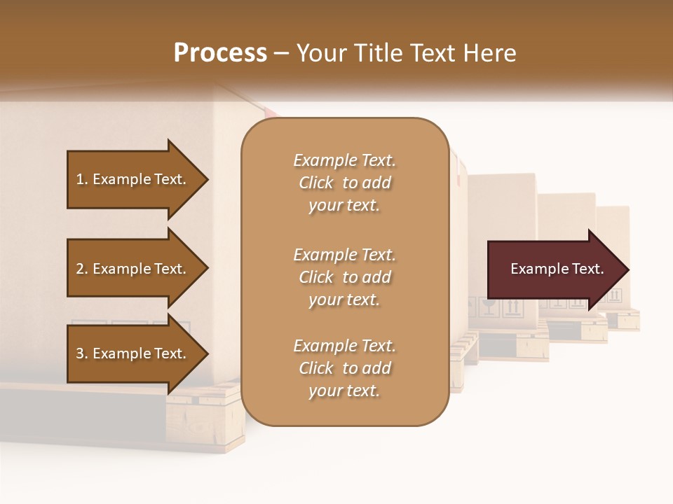 Empty Stack Boxboard PowerPoint Template