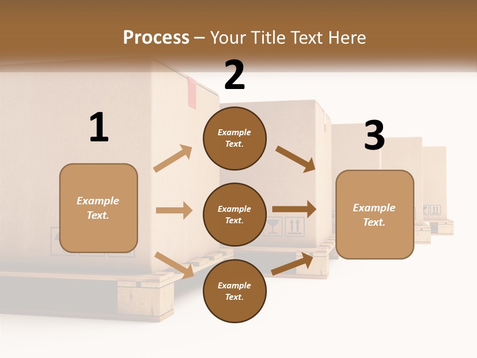 Empty Stack Boxboard PowerPoint Template