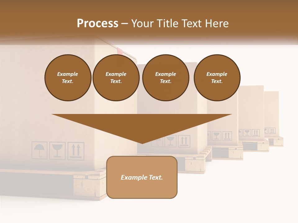 Empty Stack Boxboard PowerPoint Template