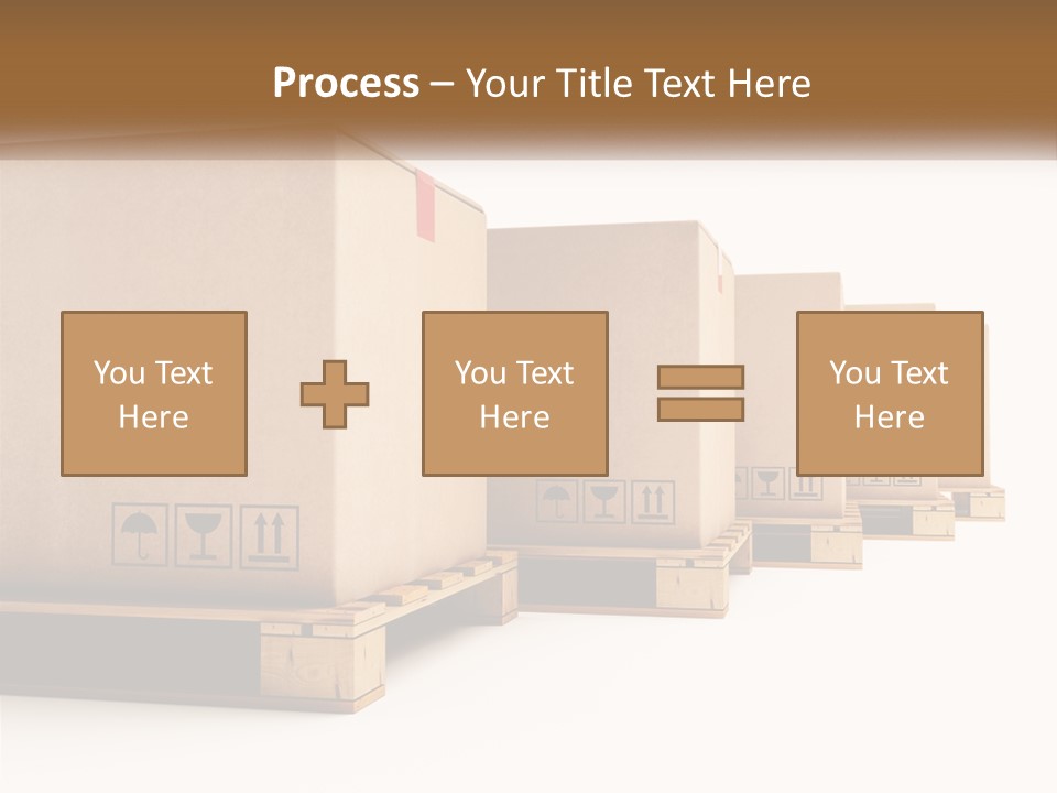 Empty Stack Boxboard PowerPoint Template