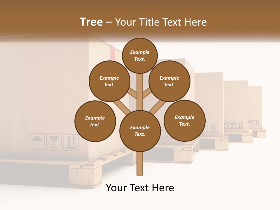 Empty Stack Boxboard PowerPoint Template