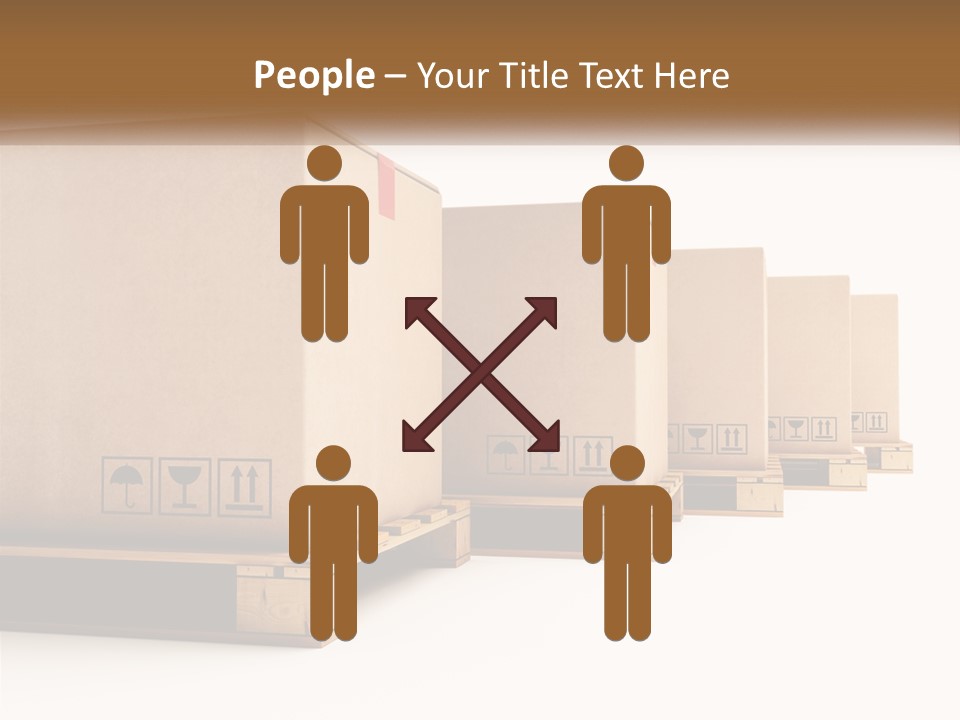 Empty Stack Boxboard PowerPoint Template