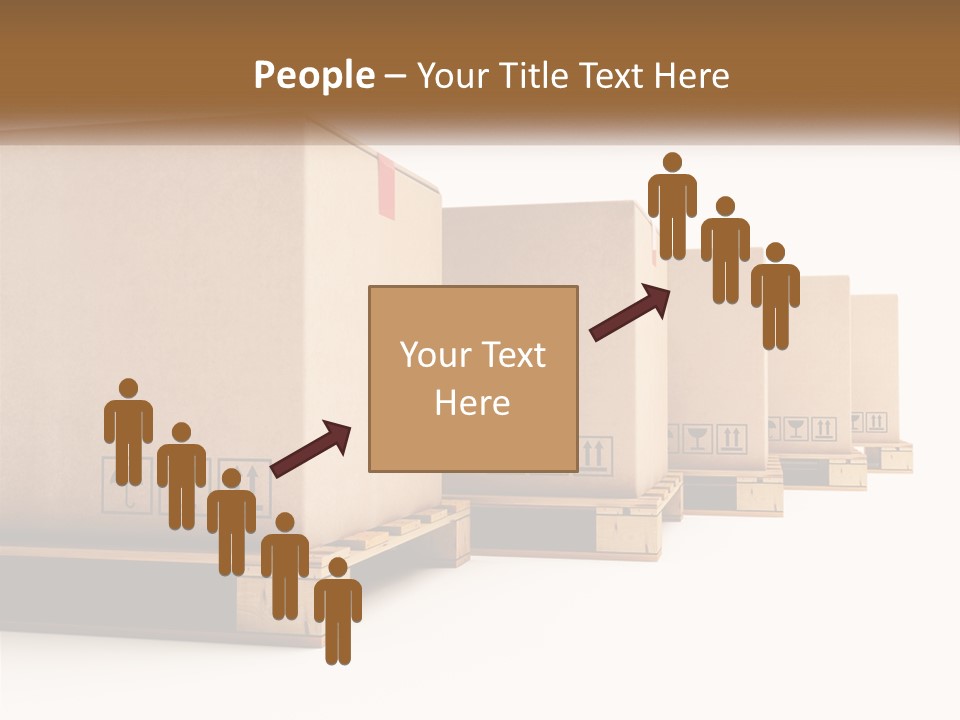 Empty Stack Boxboard PowerPoint Template