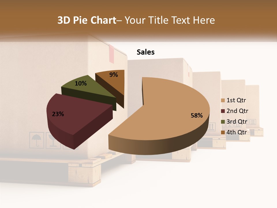 Empty Stack Boxboard PowerPoint Template