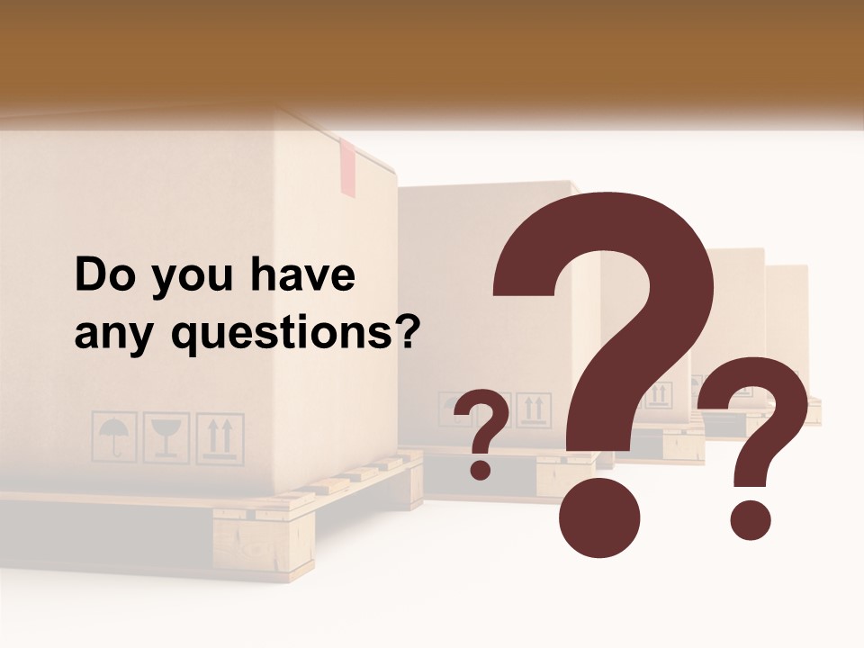 Empty Stack Boxboard PowerPoint Template