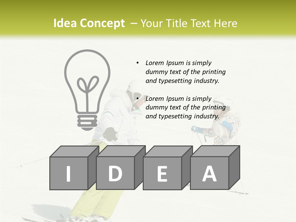 Alps Helmet Italy PowerPoint Template