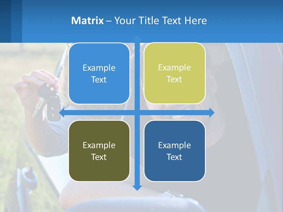 Summer Joy Driver PowerPoint Template